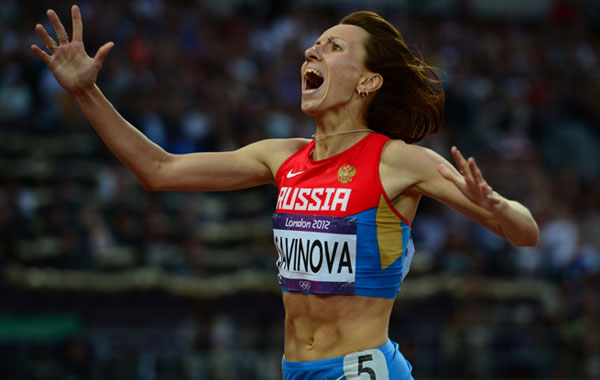 Nữ VĐV tên tuổi của Nga Mariya Savinova từng thừa nhận đã sử dụng chất cấm để tăng khả năng thi đấu - Ảnh: AFP
