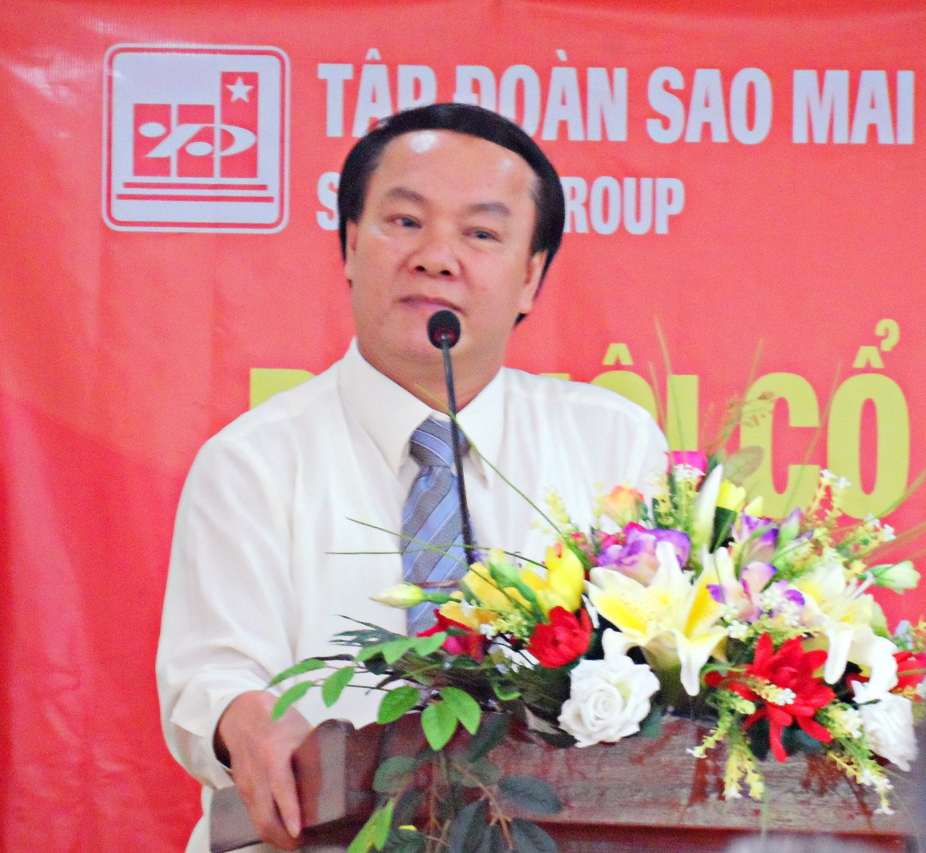  Kỹ sư Lê Thanh Thuấn - Chủ tịch HĐQT Tập đoàn Sao Mai (ảnh Thiên Phú)