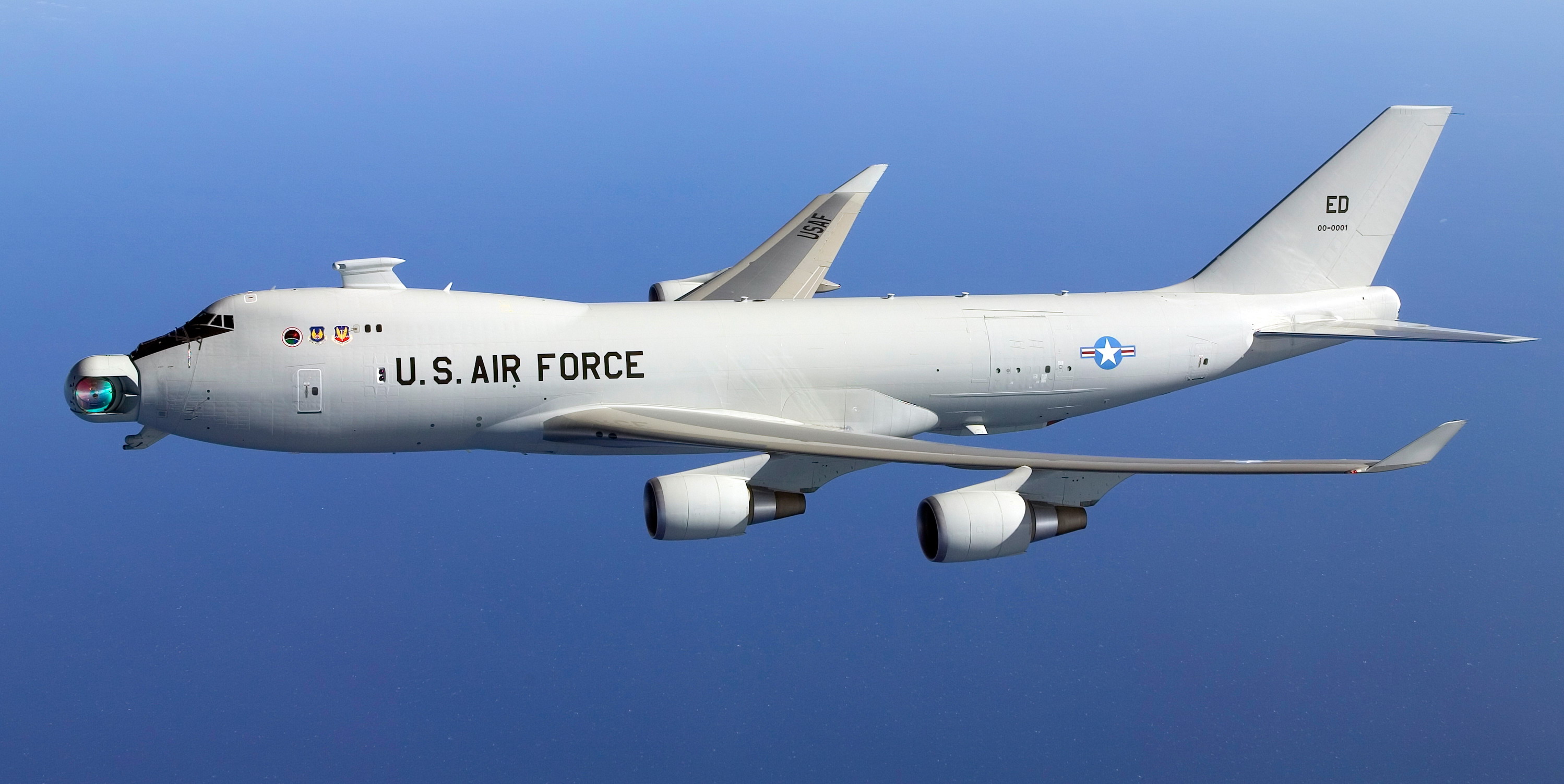Chiếc Boeing YAL-1 - Ảnh: USAF