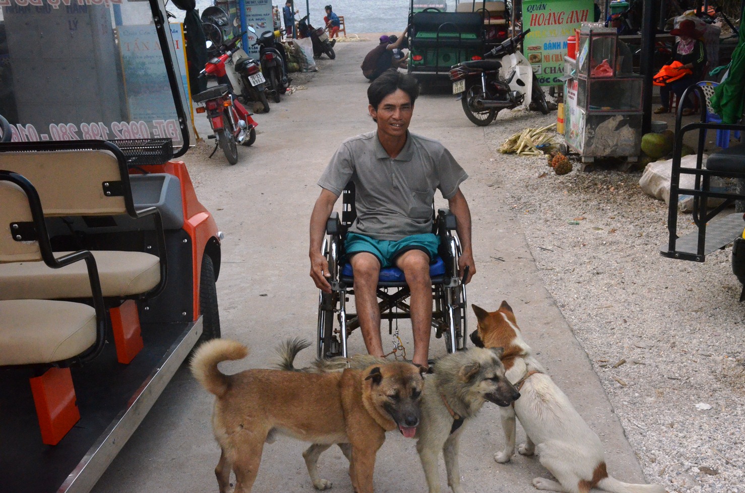 Bùi Huệ làm du lịch