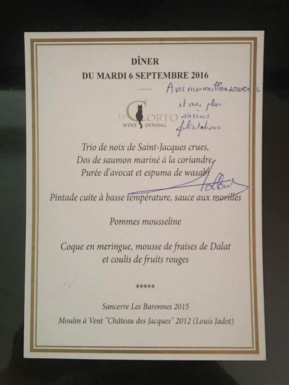 Tổng thống Pháp ăn tối tại nhà hàng Le Corto