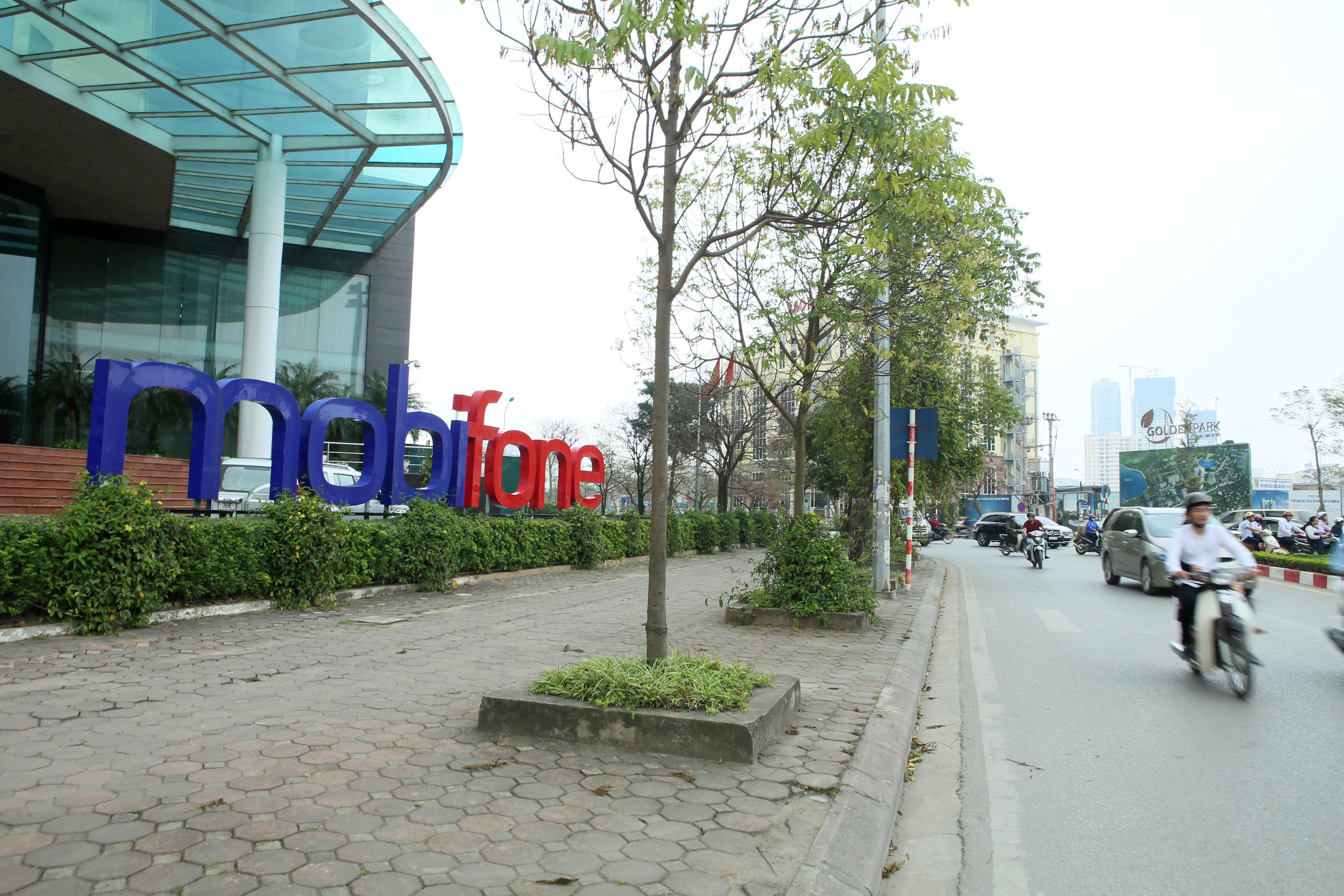 Trụ sở MobiFone tại Hà Nội	ảnh: ngọc thắng