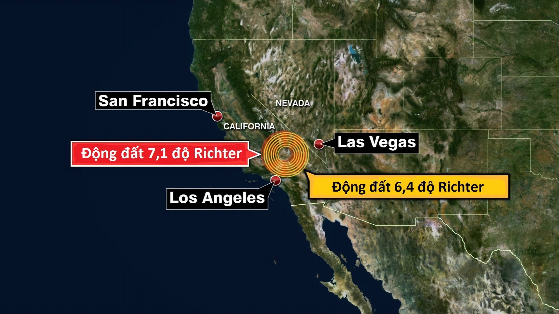 Hiểm họa siêu động đất  tại California