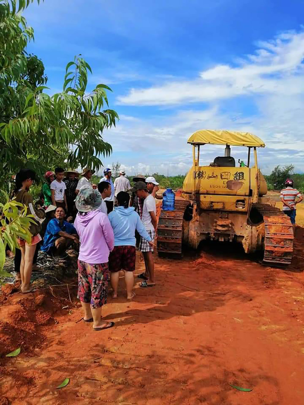 Từ đơn thư bạn đọc: Lén lút san ủi rừng làm nghĩa trang