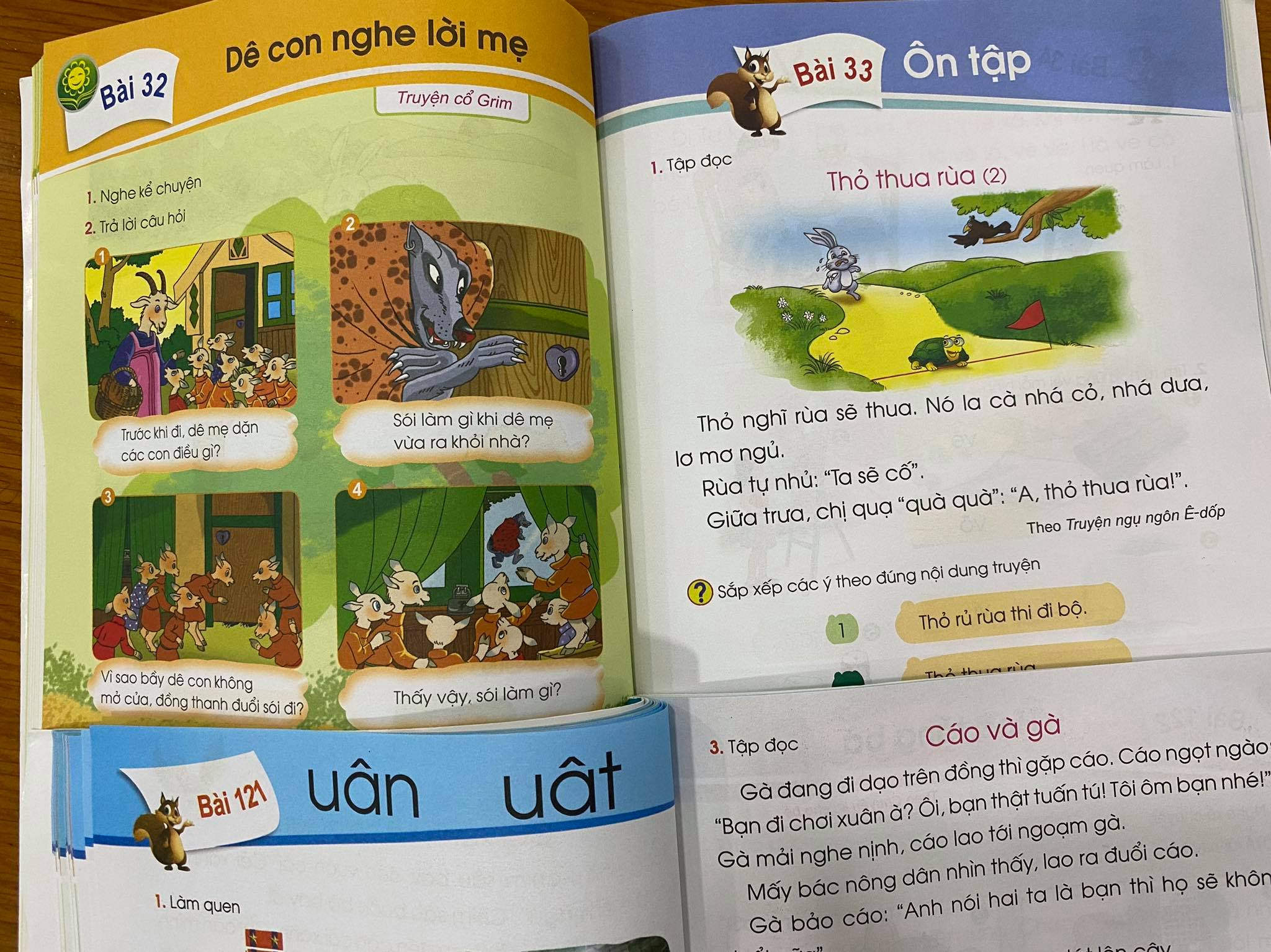 Thay một số ngữ liệu  trong sách tiếng Việt lớp 1 Cánh Diều