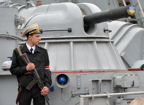 Hải quân Ukraine ngày nay chỉ còn 6.000 binh sĩ - Ảnh: AFP
