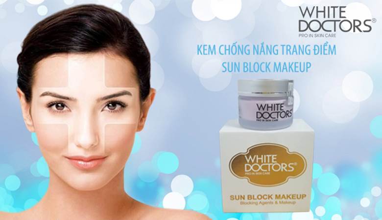 Kem chống nắng trang điểm mặt Sun Block Makeup 