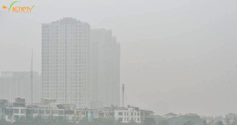 Tình trạng sương mù ô nhiễm ở các thành phố lớn 