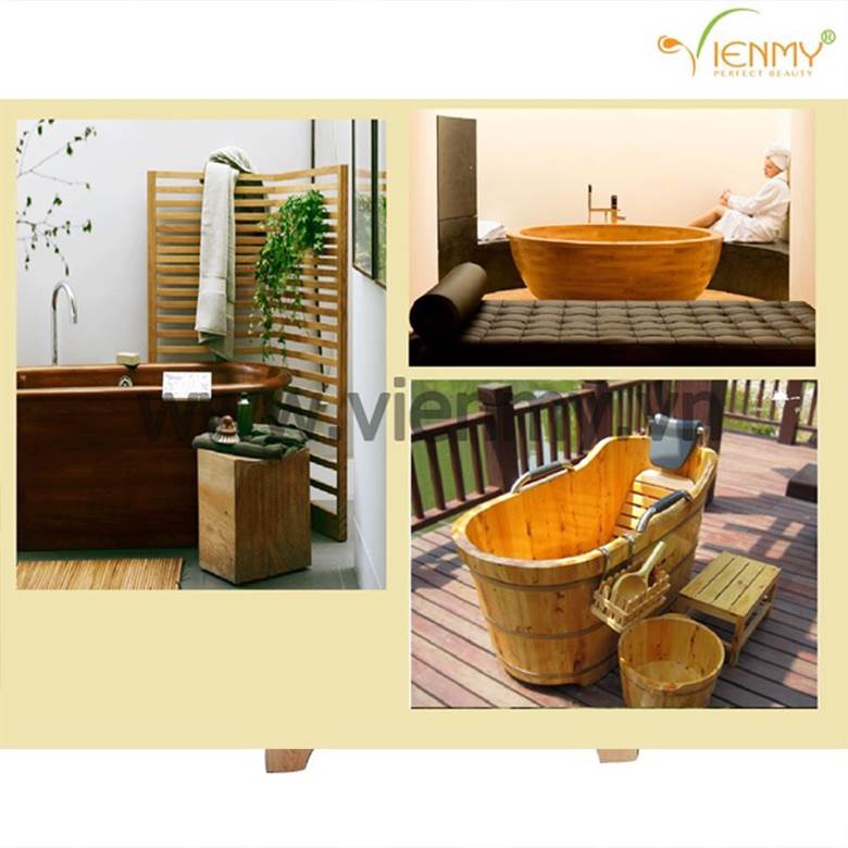 Chọn mua bồn tắm gỗ chất lượng