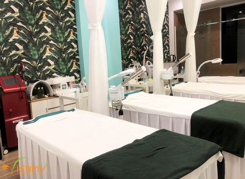 Thiết kế spa của Viên Mỹ đảm bảo các nguyên tắc cơ bản và đồng nhất với ý tưởng của chủ đầu tư