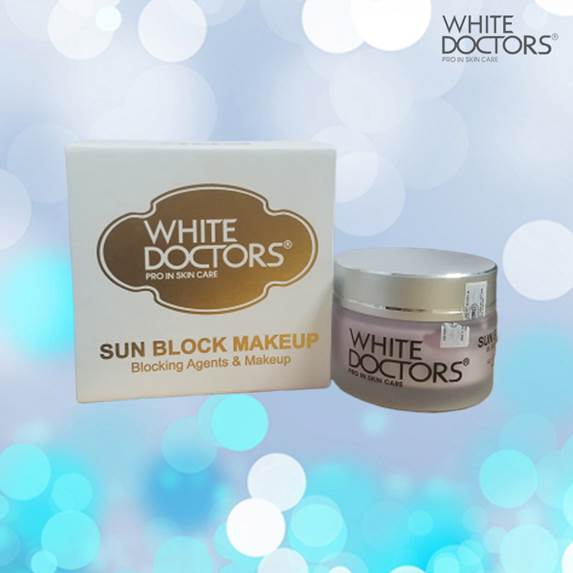 Kem chống nắng trang điểm mặt Sun Block Makeup White Doctors (màu mới)