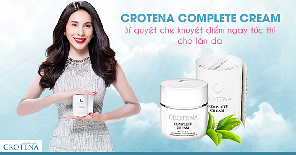 Kem dưỡng da che khuyết điểm Crotena Complete CC Cream