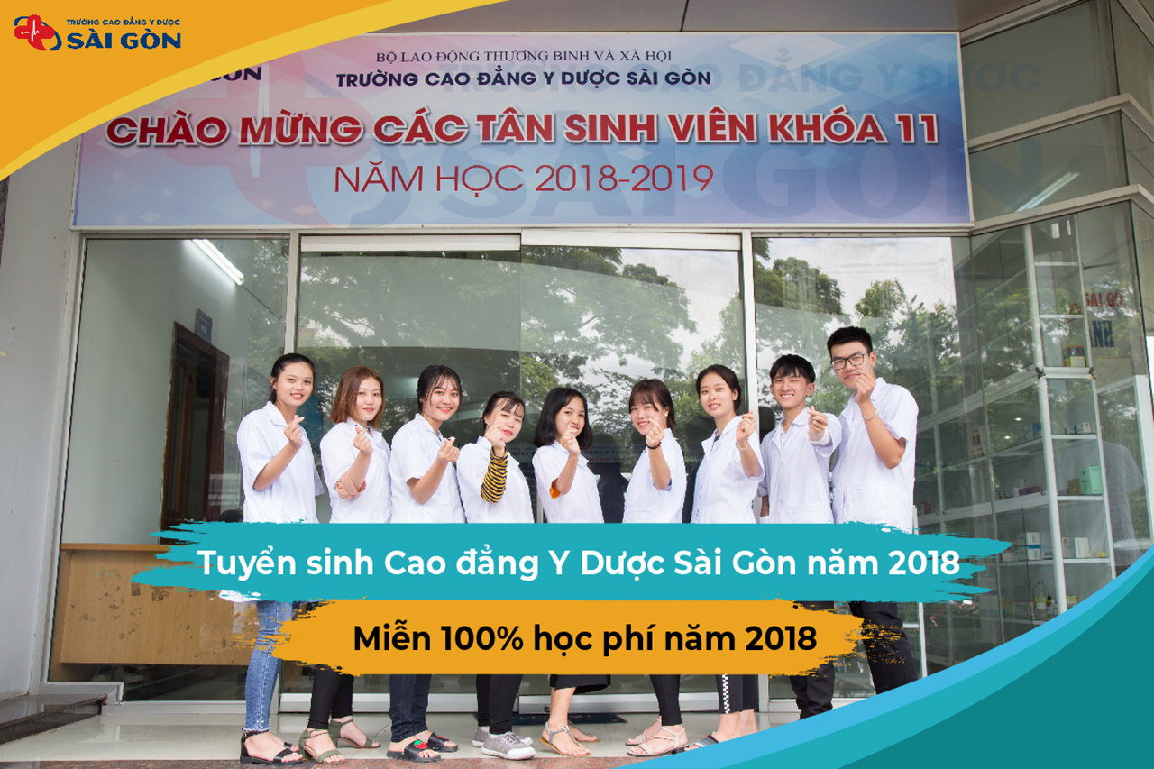 Tuyển sinh Cao đẳng Y Dược Sài Gòn năm 2018