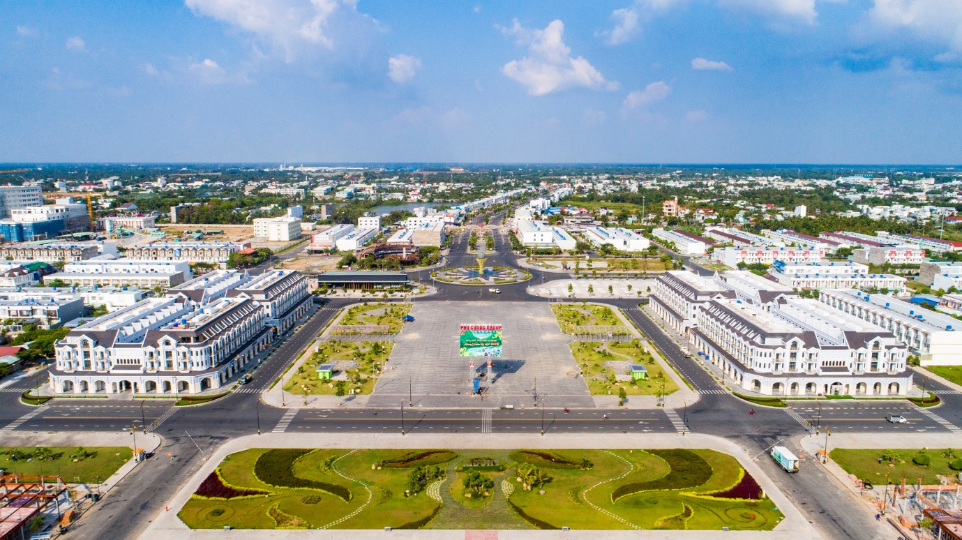 Khu đô thị Phú Cường hiện hữu với quy mô và hệ thống tiện ích nổi bật
