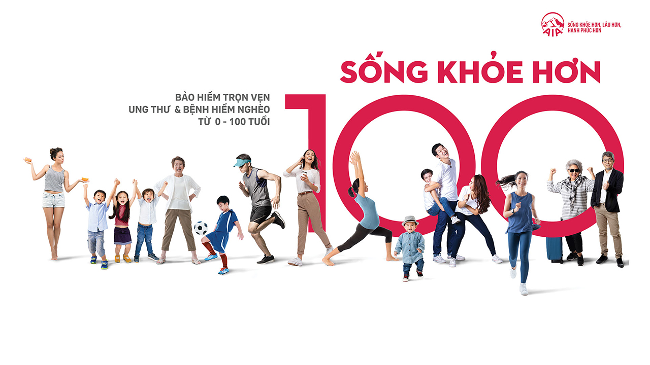 “Sống Khỏe Hơn 100” - Bảo hiểm trọn vẹn Ung thư và Bệnh hiểm nghèo từ 0 - 100 tuổi vwaf được AIA giới thiệu ra thị trường đang nhận được sự quan tâm rất lớn của khách hàng