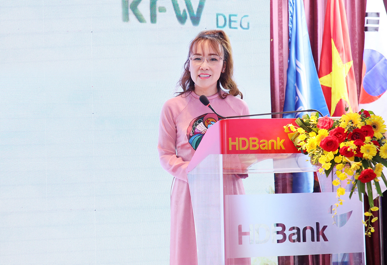 Bà Nguyễn Thị Phương Thảo - Chủ tịch HĐQT Tập đoàn Sovico, Phó Chủ tịch Thường trực HĐQT HDBank