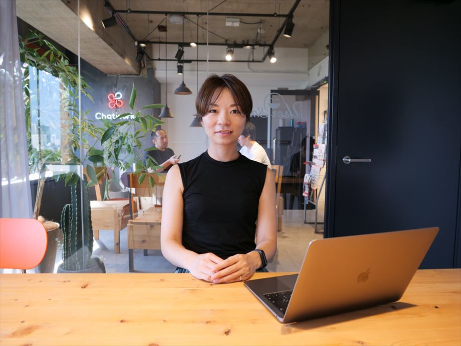Cô Ryoko Uchida - Phó ban Nhân Sự thuộc công ty Chatwork