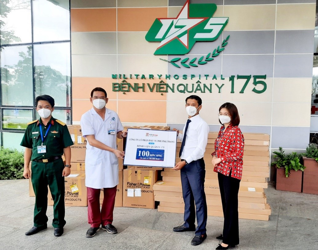 Tập đoàn Phương Trang - FUTA Group tặng hơn 300 máy trợ thở chuyên dụng cho các bệnh viện