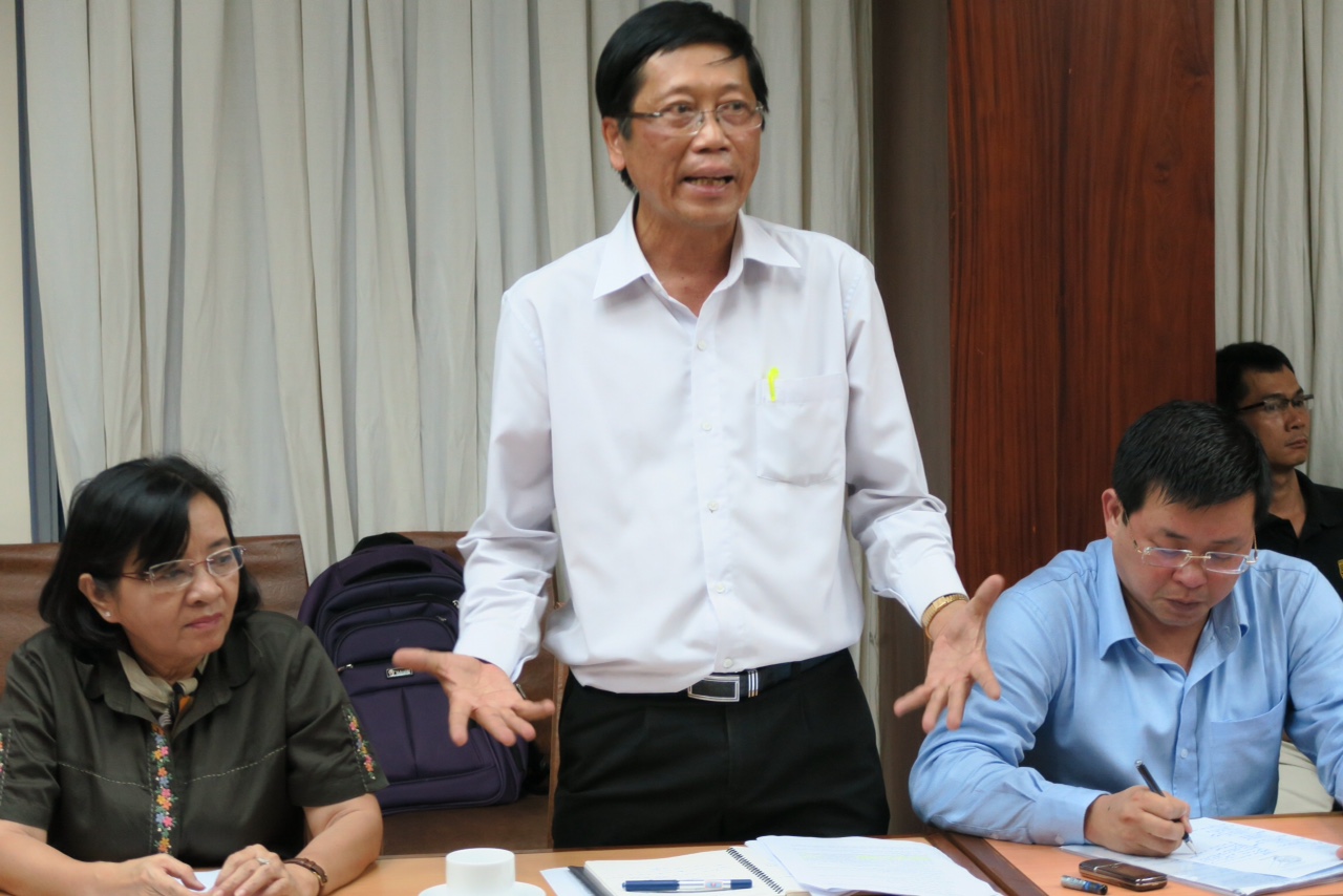 Ông Nguyễn Phước Trung, Giám đốc Sở NN & PT Nông Thôn TP.HCM lý giải nguyên nhân cá chết