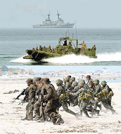 Quân đội Philippines tăng cường tập trận với Mỹ trong thời gian qua - Ảnh: AFP