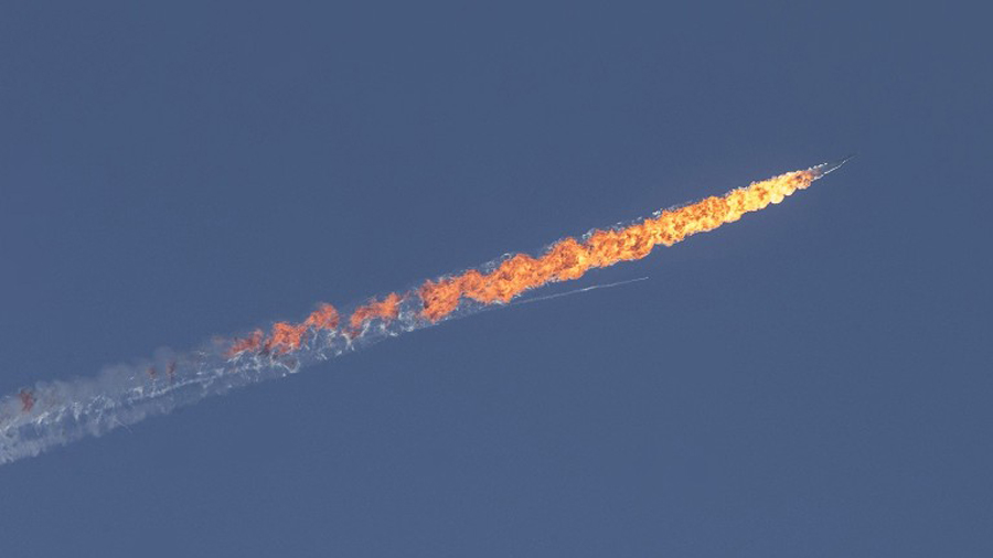 Thổ Nhĩ Kỳ tuyên bố rằng lúc bắn chiếc chiến đấu cơ vi phạm không phận, họ không biết đó là máy bay Nga - Ảnh: AFP