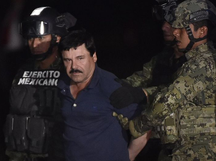 Trùm ma túy và trùm vượt ngục El Chapo - Ảnh: AFP