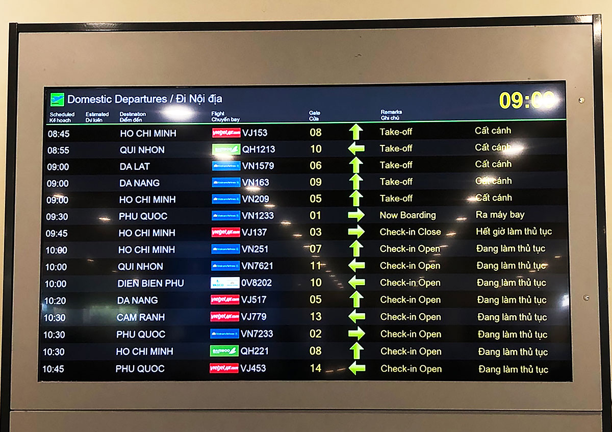  Không gặp cảnh quá tải về hạ tầng, tỷ lệ chuyến bay đúng giờ của các hãng hàng không Việt Nam tăng vọt trong tháng 3, 4, 5 vừa qua