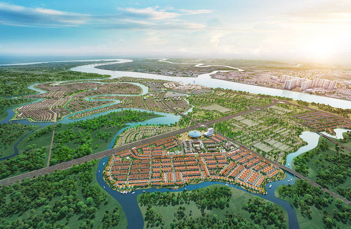 Thừa hưởng các yếu tố sinh thái tự nhiên với hệ thống sông xanh bao bọc, trên quy mô gần 1.000 ha, Aqua City được quy hoạch theo mô hình đô thị sinh thái thông minh tích hợp đầy đủ tiện ích hiện đại