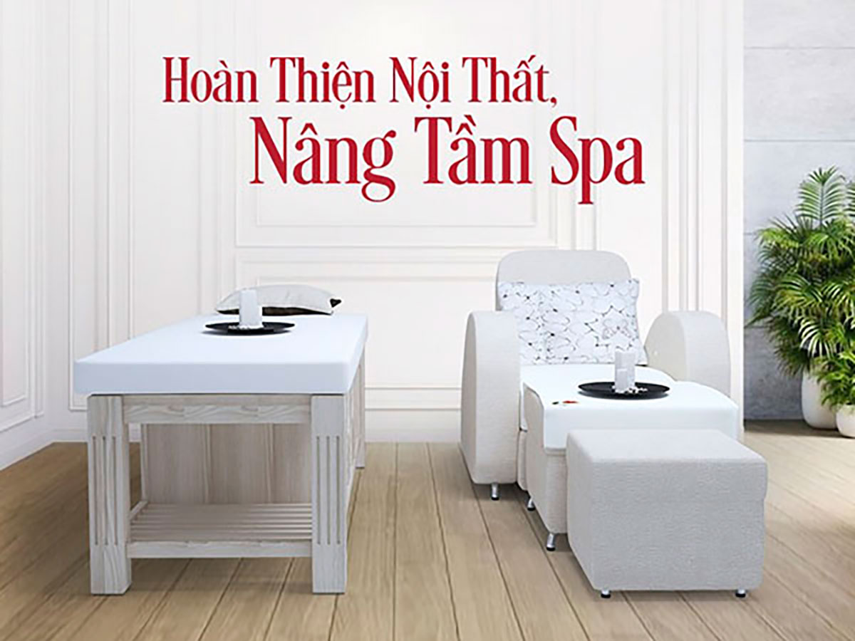 Tân trang, hoàn thiện nội thất spa