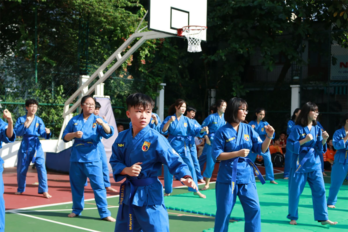 Đa dạng các sân chơi thể thao dành cho học sinh Asian School