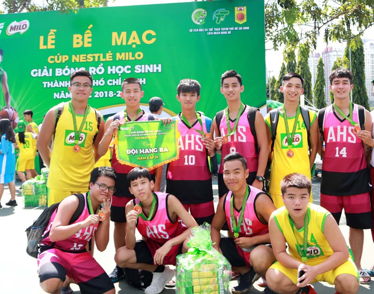 Học sinh Asian School luôn được tạo điều kiện để phát huy niềm đam mê và năng khiếu thể thao của mình