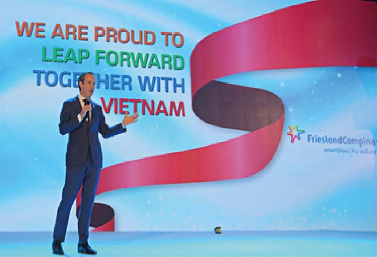 Ông Berend van Wel, Tổng giám đốc FrieslandCampina Việt Nam chia sẻ về hành trình 25 năm thành công của sữa Cô Gái Hà Lan tại Việt Nam