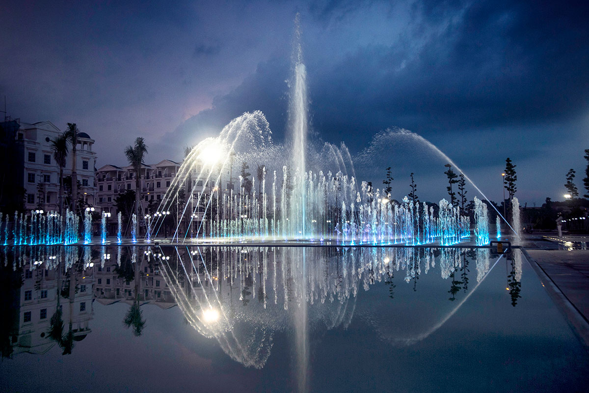 Công viên nhạc nước đầu tiên và duy nhất khu Bắc Sài Gòn là niềm tự hào của cư dân CityLand Park Hills
