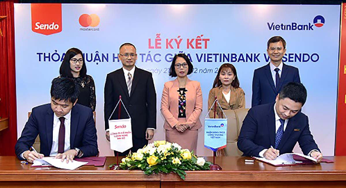 Lễ ký kết Thỏa thuận hợp tác giữa VietinBank và Sen Đỏ