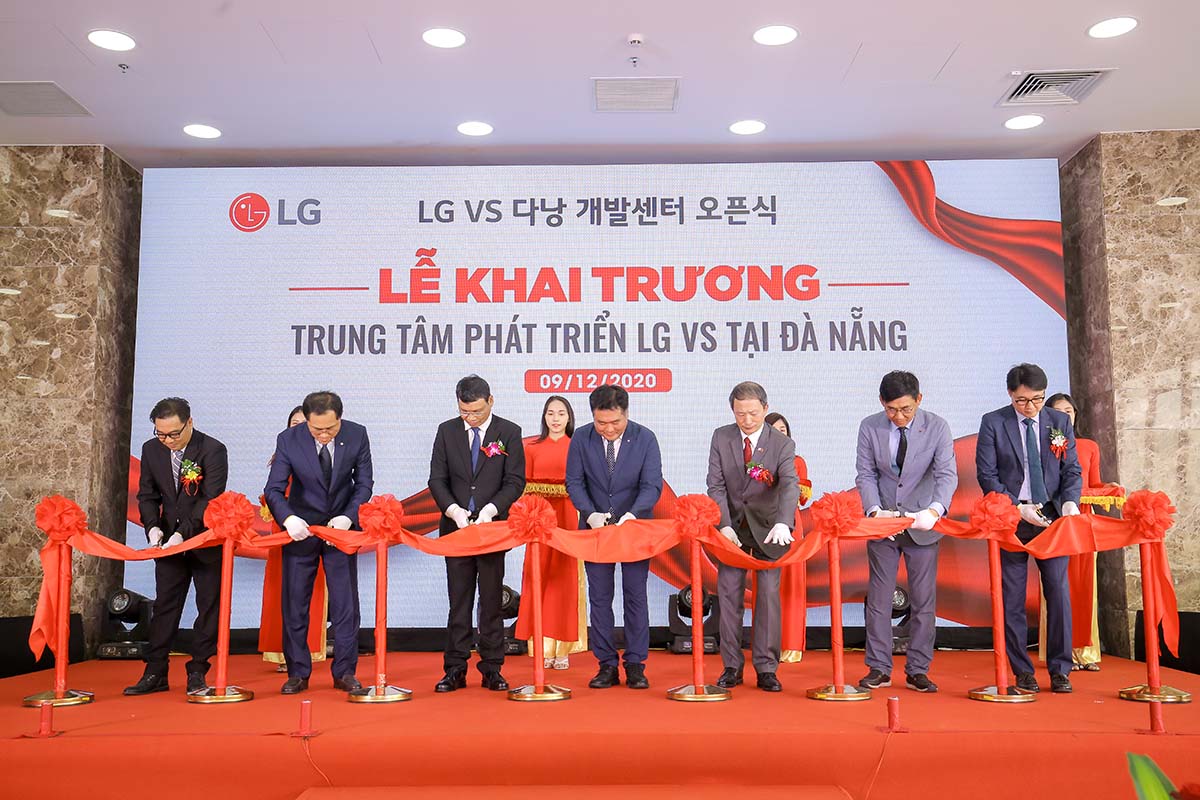 Hiện thực hóa các chính sách ưu đãi, Trung tâm Nghiên cứu LG VS của Tập đoàn LG đã mở văn phòng tại DITP Tower của Trung Nam Land