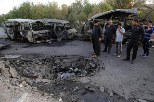 Đánh bom liều chết ở Iraq, 33 người thiệt mạng 1