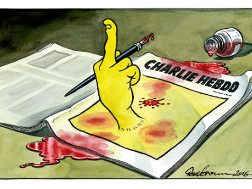 Sau sự kiện Charlie Hebdo, báo chí thế giới khóc thương ‘tự do’ 1