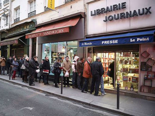 Vụ Charlie Hebdo, nhà sách Bỉ nhận thư đe dọa 3