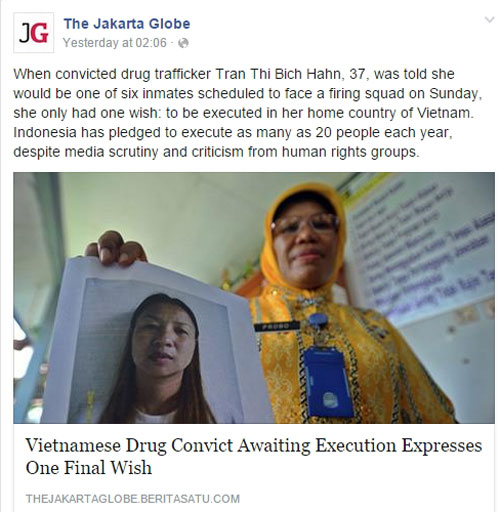 Không còn công dân Việt Nam lãnh án tử ở Indonesia 1