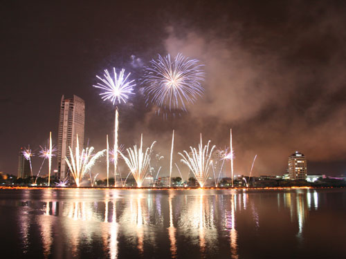 Đà Nẵng: Bắn pháo hoa tại huyện vùng ven để đón mừng năm mới