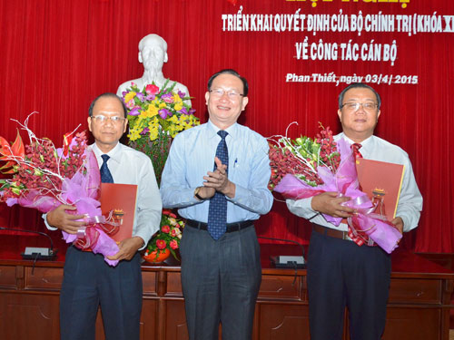 Bình Thuận có Bí thư Tỉnh ủy mới