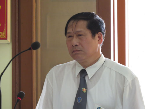 Lương Tấn Nhật, Phó trưởng phòng Kỹ thuật hình sự Công an tỉnh Phú Yên giải thích về cơ chế hình thành vết thương