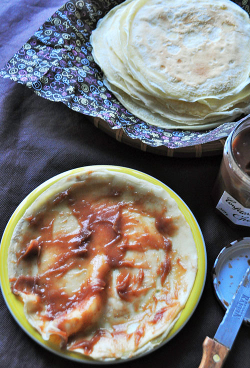 Mì xá xíu & bánh crêpe