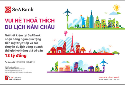 Bùng nổ ưu đãi du lịch hè 2015