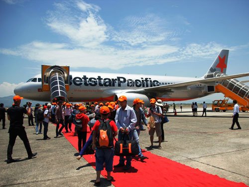 Jetstar Pacific khai trương đường bay TP.HCM – Chu Lai 2