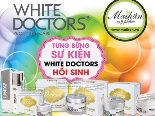 White Doctors chính thức trở lại chinh phục thị trường mỹ phẩm Việt Nam 1