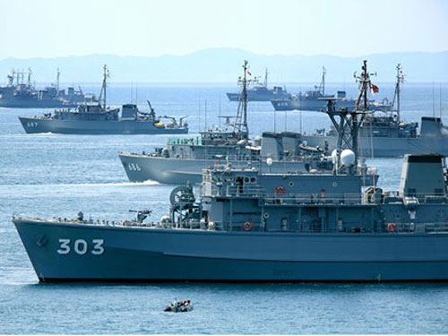 Thủ tướng Nhật: Khả năng SDF quét thủy lôi ở Biển Đông thấp