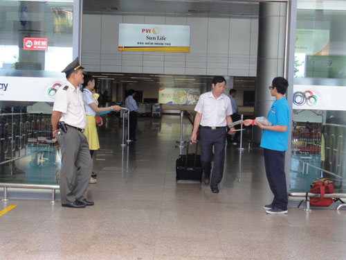 Đà Nẵng: Thực hiện kê khai y tế với hành khách đến từ vùng có MERS