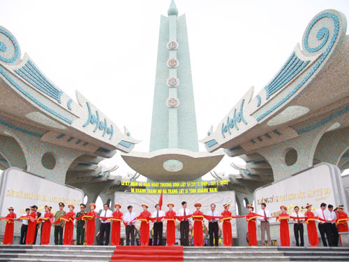 Quảng Nam khánh thành nghĩa trang quy tập 3.000 mộ liệt sĩ