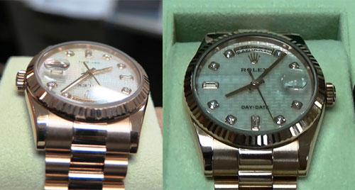 Dàn cảnh mua đồng hồ Rolex trị giá gần 1 tỉ đồng xuất cảnh để gian lận thuế